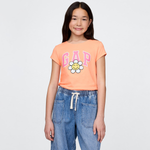 Футболка для детей 3-7 лет GAP, оранжевый - фото 7