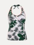 Топик танкини с тропическим принтом Phase Eight, Ivory - фото 5