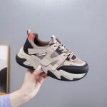 Кроссовки женские толстые низкие Wenpu, черный - фото 10