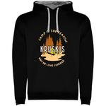 Худи Kruskis Camp Is The Reason Bicolor, черный - фото