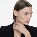 Кольцо-Солитер Eternity Halo Swarovski - фото