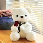 Abay Плюшевая кукла Hug Rose Teddy Bear высотой 30 см - фото 10