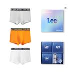 Подарочный набор мужского белья Lee, комплект из 3 боксеров (красный+красный+красный) - фото 10