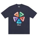 Футболка Palace Ich Bun T-Shirt Navy, синий - фото