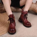 Ботинки Martin Boot женские Artmu, цвет Burgundy - фото 9