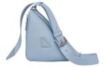 PRADA Сумка-пояс Saffiano Leather мужская Sky Blue - фото