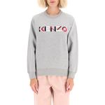 Свитшот женский Kenzo, жемчужно-серый - фото 3