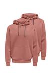Худи Only & Sons 2 PACK , Ash Rose/Red - фото