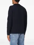 Джемпер с воротником поло Paolo Pecora, синий - фото 2