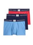 Боксеры Polo Ralph Lauren, Navy/Light blue/Red - фото