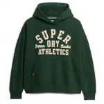 Худи Superdry Athletic Appliq, зеленый - фото 2