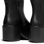 Ботинки Fitflop Platfforms Leather heel, черный - фото 4