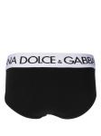 Dolce & Gabbana трусы-брифы с логотипом, черный - фото 2