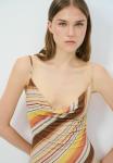 Платье adL Maxi dress, Striped Yellow/Multi-Coloured - фото 4