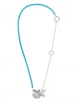 Колье Icons De La Mer VERSACE, серебяный - фото