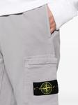 Stone Island шорты с декором Compass, серый - фото 5