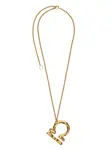 Колье с подвеской JIL SANDER, золотой - фото