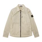Куртка Stone Island Compass Patch Collared Zip Up 'Plaster', белый - фото 2