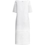 Прозрачное платье миди ARMANI EXCHANGE, белый - фото 4