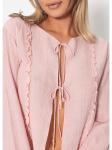 Блузка SASSYCLASSY, розовый - фото 4