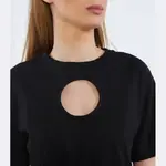 Футболка стандартного кроя Karl Lagerfeld, черный - фото 3