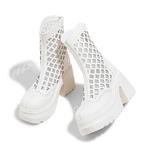 Ботильоны женские A Poinsettia Princess, черный - фото 3