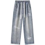 Джинсы унисекс Doraemon, черный - фото 4