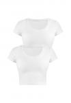 Футболка Normani 2 PACK , Weiß/White - фото 4