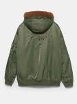 Pull&Bear Зимняя куртка в цвете Olive - фото 2