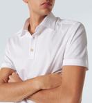 Хлопковая поло Kiton, белый - фото 5