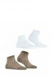 Носки Esprit Eclipse Dots 2-Pack, Sortiment/Brown - фото 5