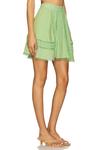 Мини-юбка Celeste Peixoto, matcha latte - фото 2