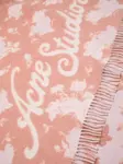 Шарф с логотипом Acne Studios, розовый - фото 3