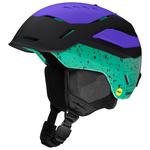 Шлем Smith Vantage 2 Mips, Matte Black/Ultraviolet/Emerald City - фото