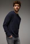 Джемпер FEINER STRUKTUR Street One MEN, темно-синий - фото 3