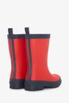 Красные матовые дождевые сапоги Hatley, красный - фото 3