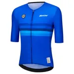 Джерси Santini UCI World Champion Italy 2025 short sleeve, синий - фото 3