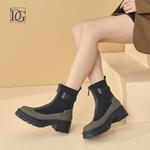 Ботинки Martin Boot женские Dg, хаки - фото 5