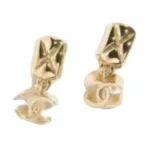 Серьги Women's CHANEL, золото - фото 3