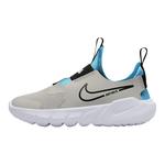 Кроссовки Nike Flex Runner 2 GS 'Light Iron Ore Blue Lightning', серый/синий - фото