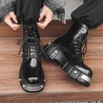 Chi Wolf Ботинки Crew Martin мужские черные - фото 4