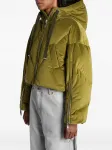 Стеганая куртка-пуховик с пришитым капюшоном Khrisjoy, зеленый - фото 4