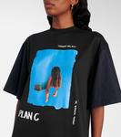 Хлопковое мини-платье Plan C, Black - фото 4