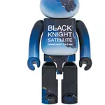 BE@RBRICK Bearbrick Black Knight Satellite Blue - фото 4