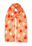 Шарф Harpa URA, оранжевый - фото