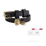 Кожаный браслет с черепом Wrap Alexander McQueen - фото