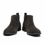 Ботинки мужские черно-коричневые YEDANI, Коричневые без подкладки - фото 9