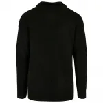 Свитер Urban Classics Oversized Knitted half zip, черный - фото 4