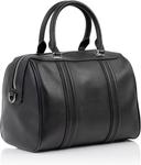 Сумка-сэтчел Calvin Klein Blake Top на молнии, Black/Silver - фото 2