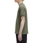 FRED PERRY Футболка мужская зеленая - фото 6